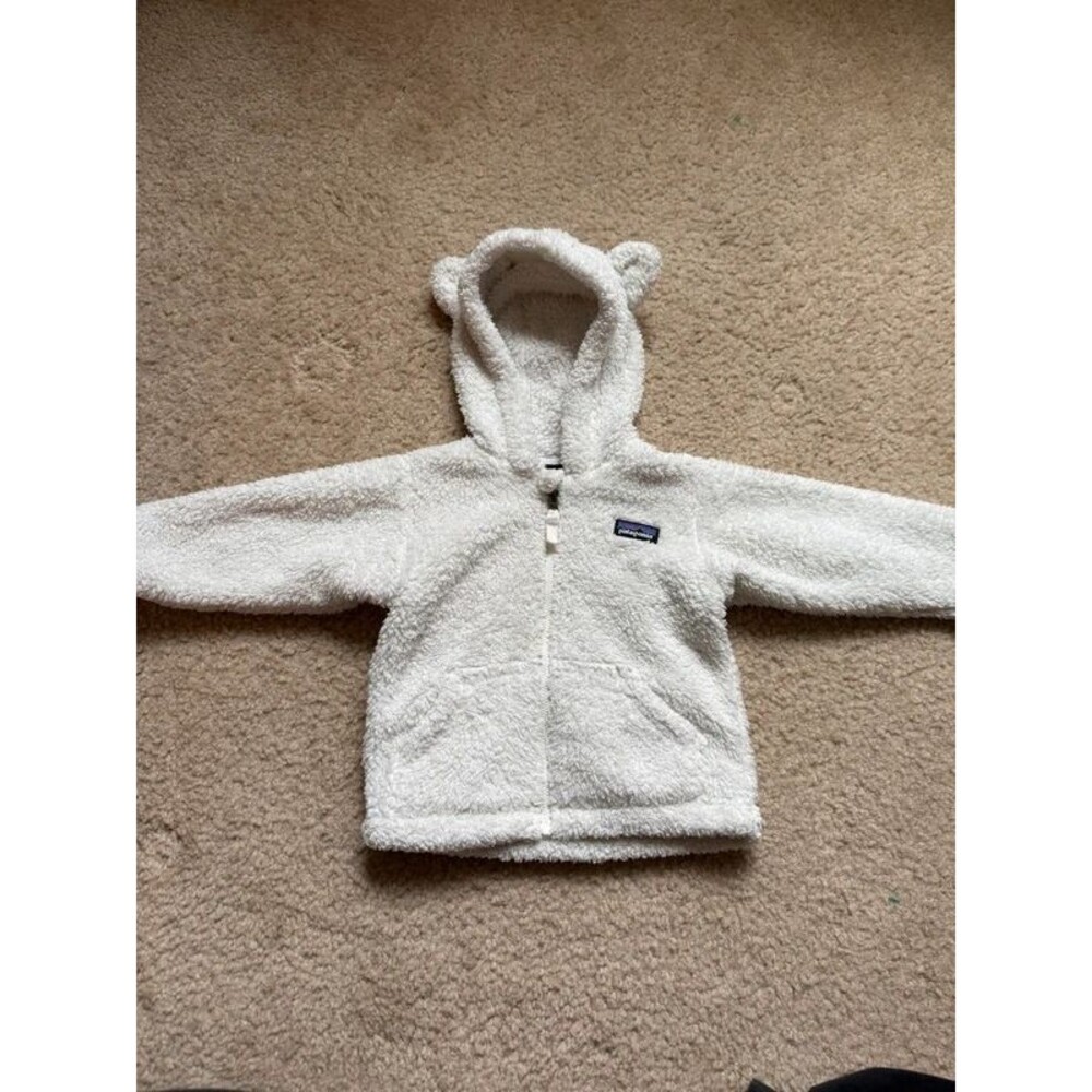 Patagonia Baby Furry Friends Fleece Hoody Size 12-18M
